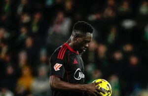 Akor Adams Turns Attention Towards Sevilla’s Saturday Fixture Versus Athletic Bilbao