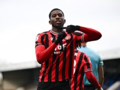 Daniel Kanu Excites Walsall’s Coach With Stunning Goal, After Confirming Loan Extension