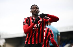 Daniel Kanu Excites Walsall’s Coach With Stunning Goal, After Confirming Loan Extension