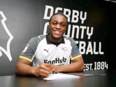 Agbawodikeizu Turns Pro at Derby County