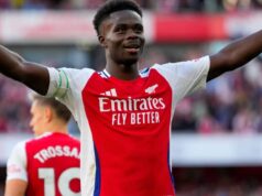 Bukayo Saka Set To Become Arsenal’s Current Highest Earner In New £300,000 Weekly Deal