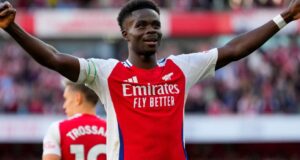 Bukayo Saka Set To Become Arsenal’s Current Highest Earner In New £300,000 Weekly Deal