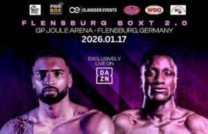 Nigerian Boxer Sulaiman Jafaru Set to Take on Kiwitt With WBO Global, WBF World Titles on Line This Weekend in Germany