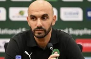 AFCON 2025: Morocco’s Coach Declares – We Must Not Allow Super Eagles Breathe