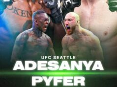 Israel Adesanya Ready For March 28th Return, Declares: Here We Go Again