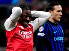 Eberechi Eze Escapes Disaster, After Stumbling On Electrical Cable