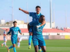 Simy Nwankwo Hits 16-Goal Mark with Hat-Trick in Saudi Division One