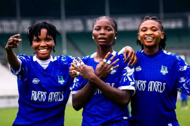 NWFL: Uwah Hat-Trick Powers Rivers Angels Past Adamawa Queens