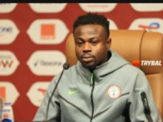 “Super Eagles Strength Lies in Team Work”- Moses Simon Addresses Media Attention on Osimhen–Lookman Ahead of Algeria Quarter-Final Clash