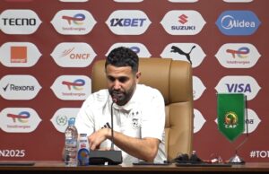 AFCON 2025: Riyard Mahrez Says He’s Happy To Play Against Nigeria’s ‘Big Team’