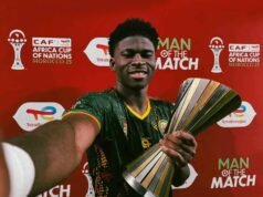 Baleba Named TotalEnergies Man of the Match as Cameroon Defeat South Africa