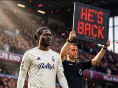 Aina Makes Gruelling Return as Injury Rust Shows in Forest Defeat