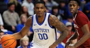 Otega Oweh Hits 21 Points To Help Kentucky University Win 75-74 In Collegiate Basketball