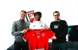 Nigeria’s Free Goal Scoring Prodigy Victor Samuel Elem Gets Three-Year Contract Extension at FK Pardubice