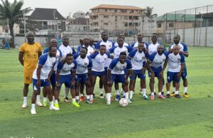 USA-based Former Player Ebere Goodluck Dazzles Coker-Orile With His Foreign-based Friends