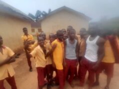 Osimhen Excites Students Of Ameifeke’s Township Comprehensive Secondary School