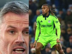 Jamie Carragher Hails Alex Iwobi as a “Manager’s Dream” at Fulham
