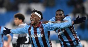 Chibuike Nwaiwu Nets Brace as Paul Onuachu Stays Red-Hot in Trabzonspor Win Over Fatih Karagümrük