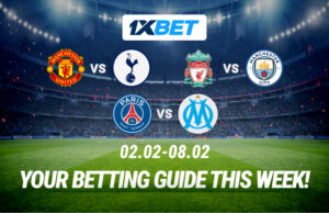 Giants’ Battles in EPL and Le Classique in Paris: Fire Up the Football Weekend With 1xBet!