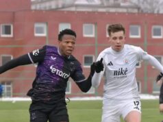Chinedu Isaiah Impresses for Slavia Praha B in International Friendly Draw