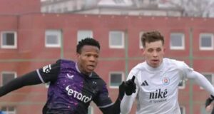 Chinedu Isaiah Impresses for Slavia Praha B in International Friendly Draw
