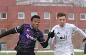 Chinedu Isaiah Impresses for Slavia Praha B in International Friendly Draw