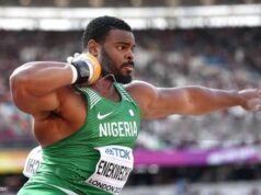 Chukwuebuka Enekwechi Falls Behind Shot Put Rivals Campbell, Kovacs In New York Meet