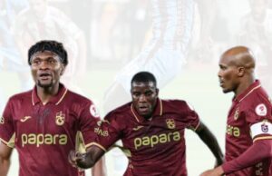 Nigerian Stars Take Centre Stage as Trabzonspor Cruise Past Fethiyespor