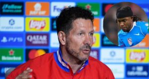 Simeone Hails Lookman’s Impact After Dream Atlético Madrid Debut