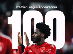 Ola Aina Joins Premier League Century Club with 100th Appearance