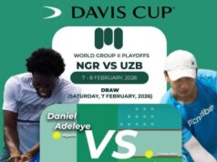 Nigeria Set for Epic Weekend, as Lagos Hosts Davis Cup World Group II Playoffs