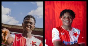 Samuel Isife Impresses On Slavia Prague Debut As Mubarak Suleiman Scores First Goal in Big Win