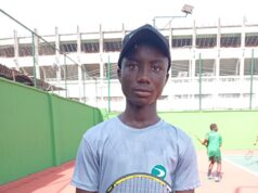 Ajegunle Tennis Prospect Sulaiman Samad Names Daniel Adeleye as Role Model