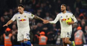 Okafor, Nmecha Earn Leeds United Point in Thrilling Stamford Bridge Draw