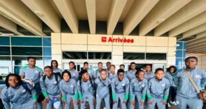 FIFAWCQ: Falconets Arrive in Senegal for Crucial World Cup Qualifier Second Leg