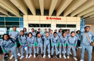 FIFAWCQ: Falconets Arrive in Senegal for Crucial World Cup Qualifier Second Leg