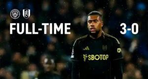 Bassey, Iwobi and Chukwueze Start as Fulham Suffer 3-0 Defeat to Manchester City