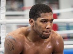Anthony Joshua Receives Special Commendation After Patronising Tattoo Company In London