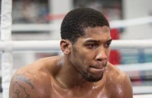 Anthony Joshua Receives Special Commendation After Patronising Tattoo Company In London