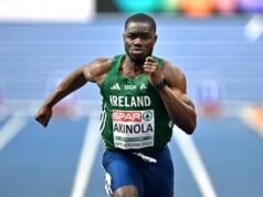 Toluwabori Akinola Sets 60m Record For Ireland, As Enekwechi Gets Shot Put Bronze