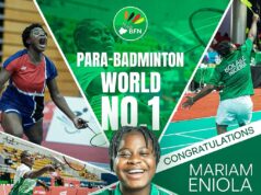 NSC Congratulates Eniola Bolani, Badminton Federation As Nigeria Produces World Number One