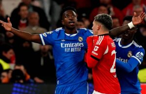 Maro Itoje Throws Weight Behind Vinicius In UEFA Champions League Racism Row