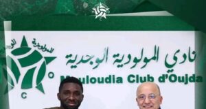 Kingsley Maduforo Shiba Completes Move to Moroccan Club Mouloudia Oujda