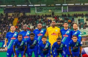 Olawoyin, Mebude Impress as Çaykur Rizespor Secure Home Win in Turkiye Süper Lig