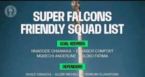 NWFL Ambassadors Named in Super Falcons Squad for Cameroon Friendlies