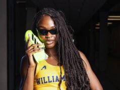 Adedoyin Aderibigbe Sets Double School Records at Heart of America Championships