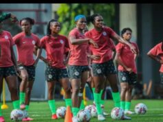Super Falcons Camp Bubbles With Eleven Players as Training Begins in Yaoundé for Cameroon Double Header