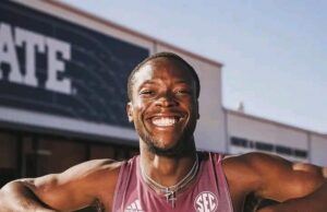 Nicholas Fakorede Storms to Season’s Best at SEC Indoor Championships, Qualifies for 60m Final