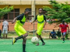 MOTM Receives Super Eagles Replica as Nathaniel Idowu – Ajegunle U-14 Football League Enters Week 4