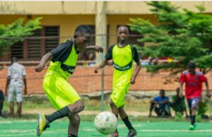 MOTM Receives Super Eagles Replica as Nathaniel Idowu – Ajegunle U-14 Football League Enters Week 4